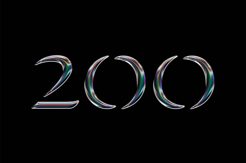 Glossy Chrome Text Effect preview