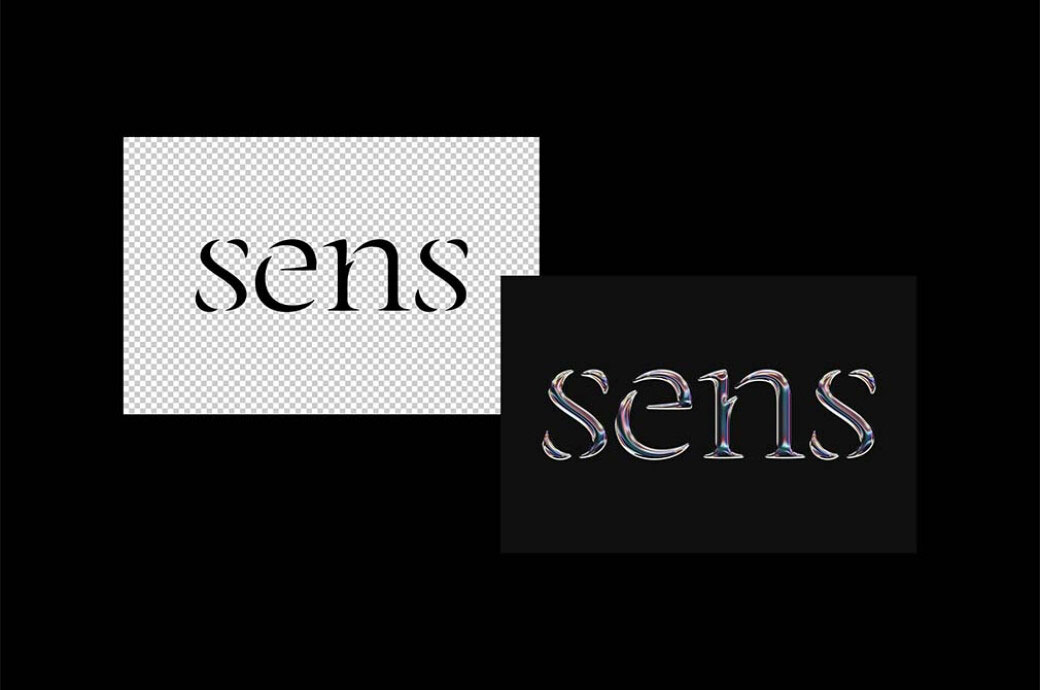 Glossy Chrome Text Effect preview 2