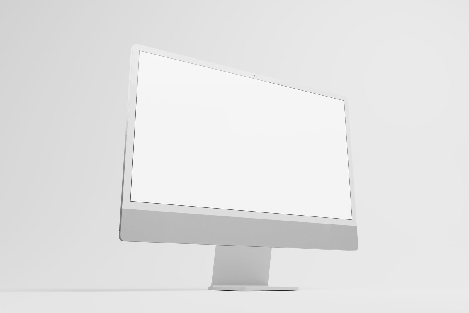 Free iMac Mockup PSD Template
