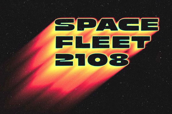 Free Liquidish Blur Text Effect PSD Template