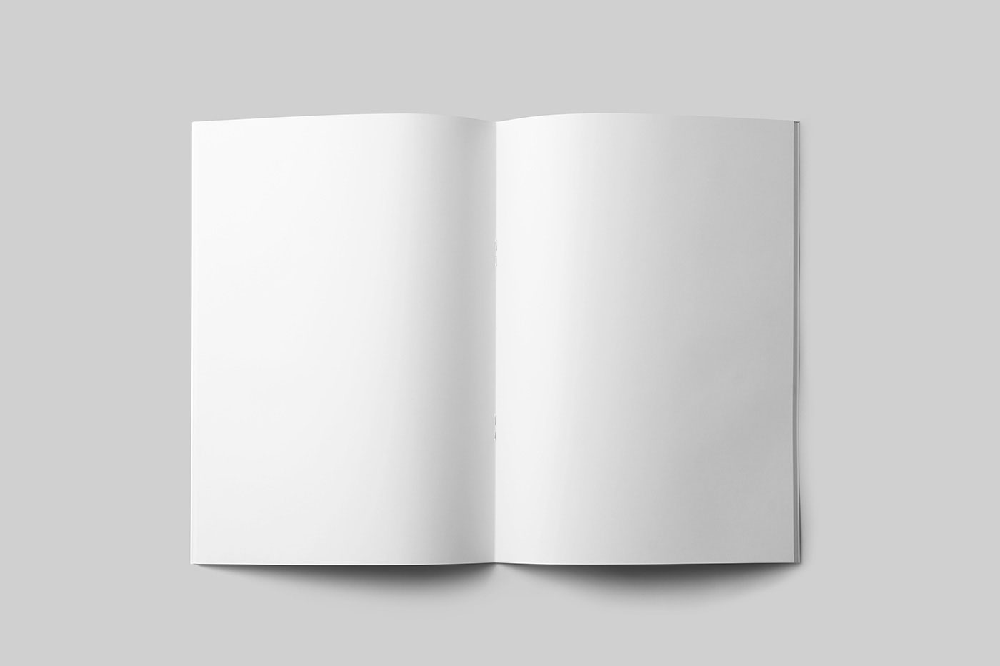 Free Open A4 Magazine Mockup PSD Template