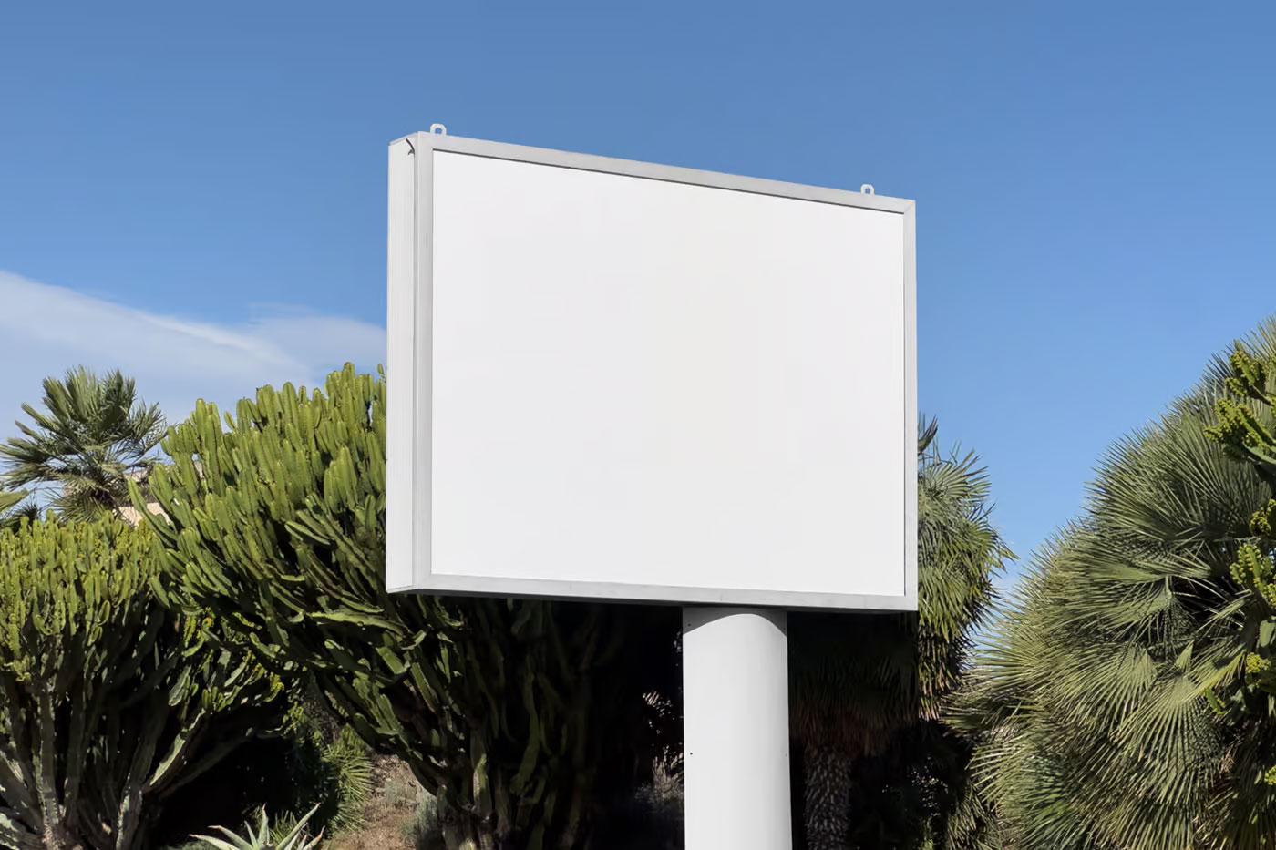 Free Small Billboard Mockup PSD Template