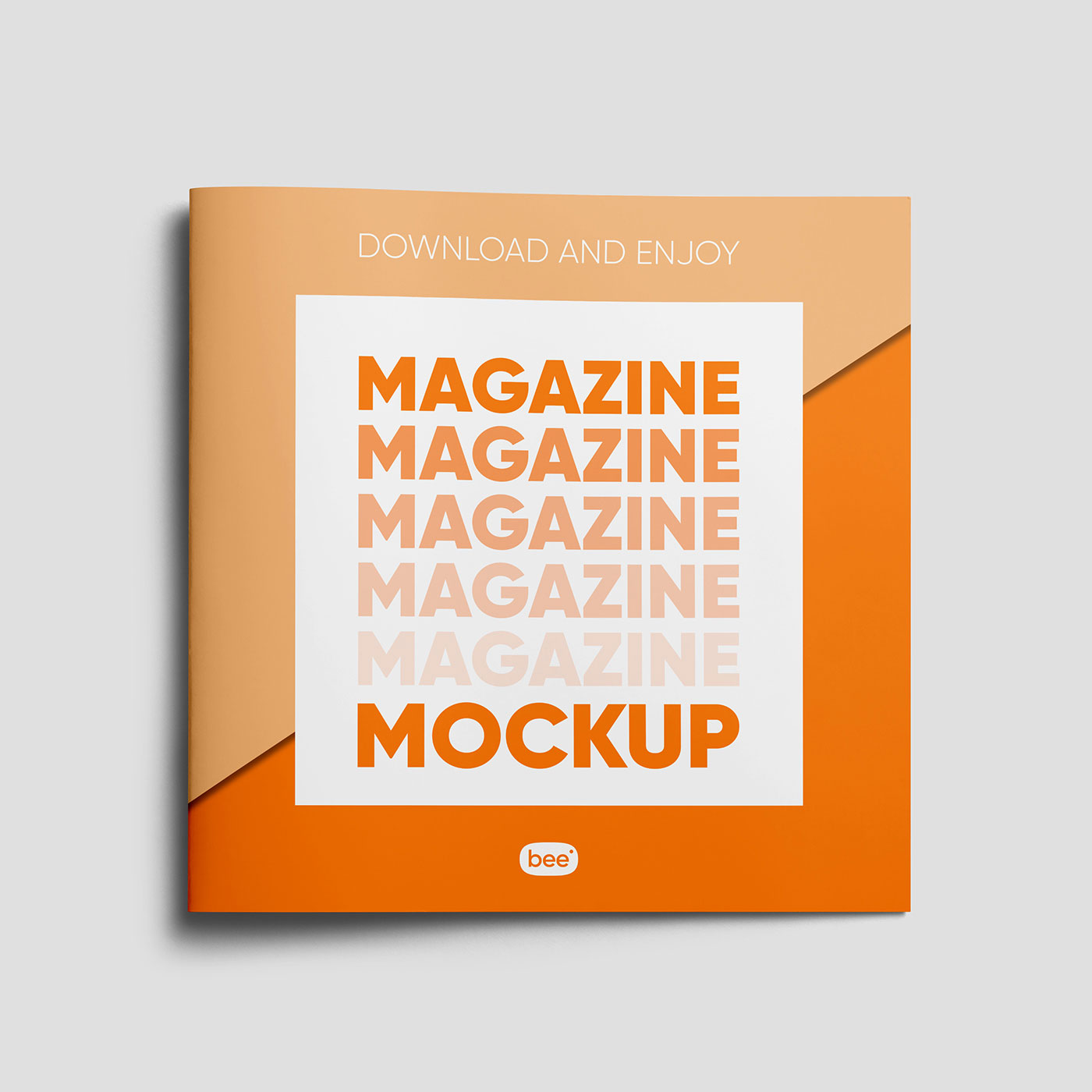 Square Magazine Cover Mockup Free Download | Resource Boy