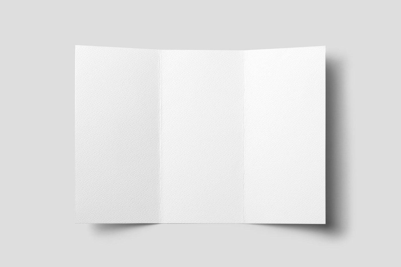 Free Trifold Stationery Brochure Mockup PSD Template