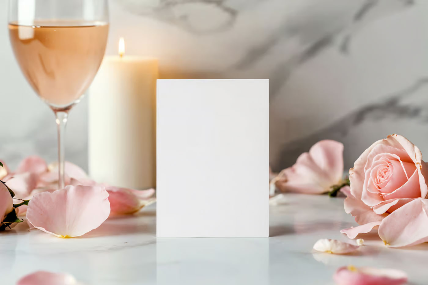 Free Valentines Day Card Package Mockups PSD Template