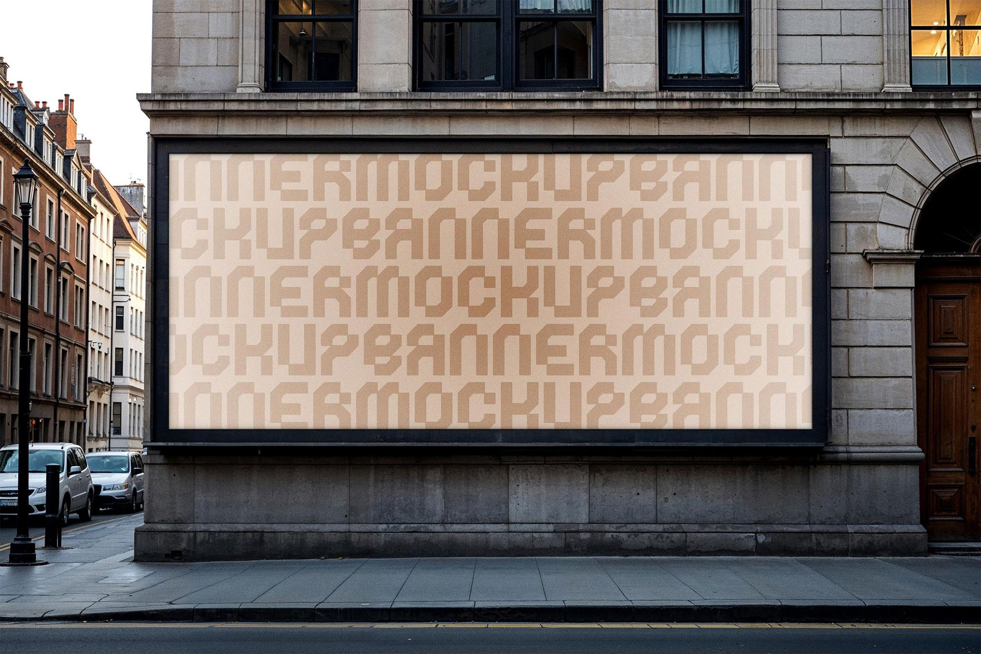Free City Billboard Mockup PSD Template