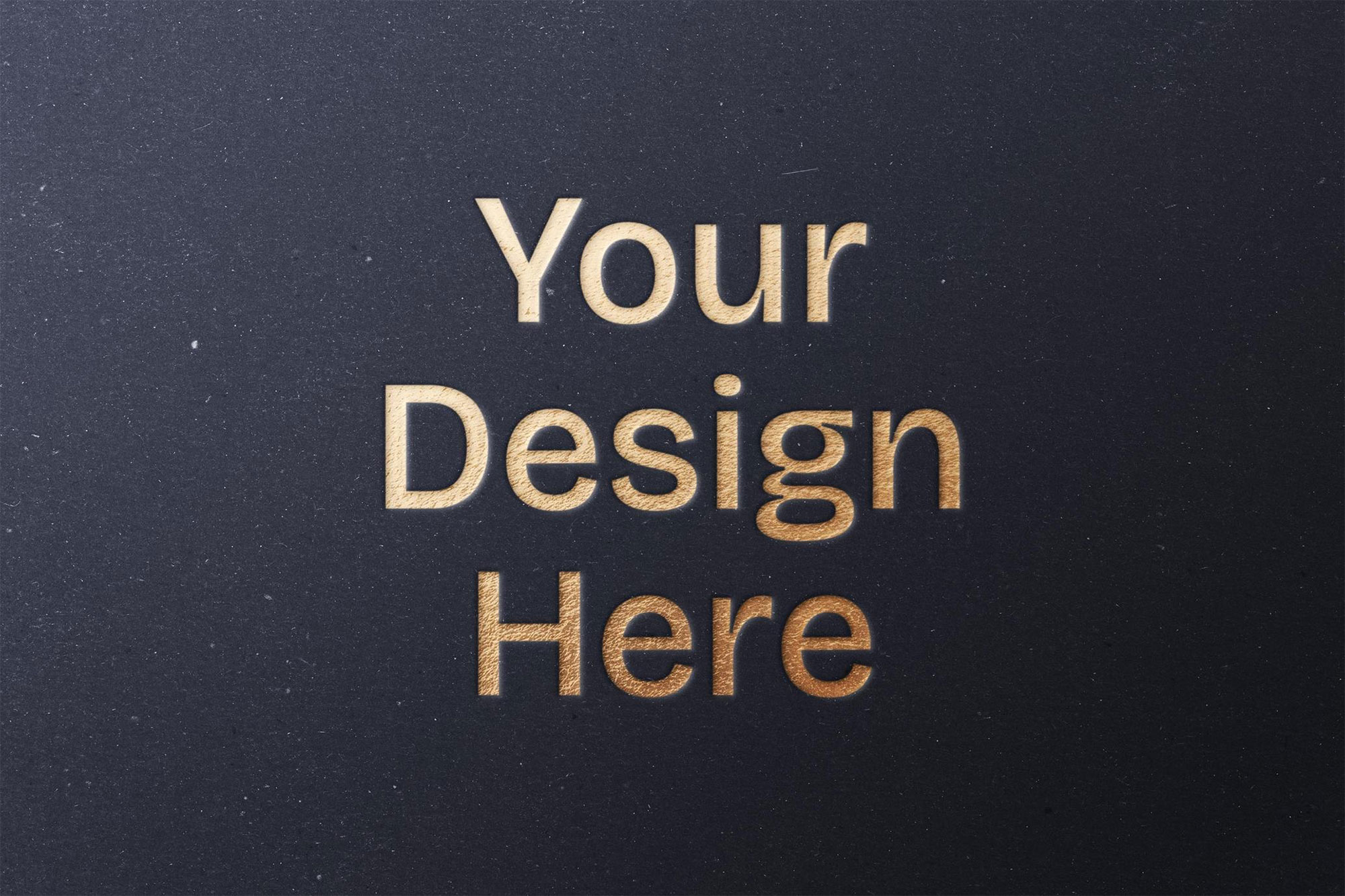 Gold Pressed Logo Mockup preview 3