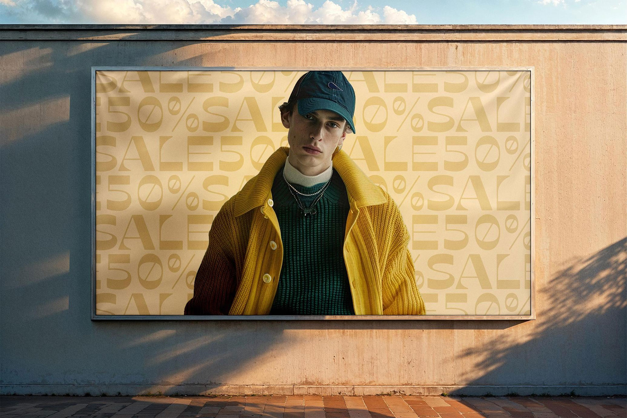 Free Outdoor Billboard Mockup PSD Template