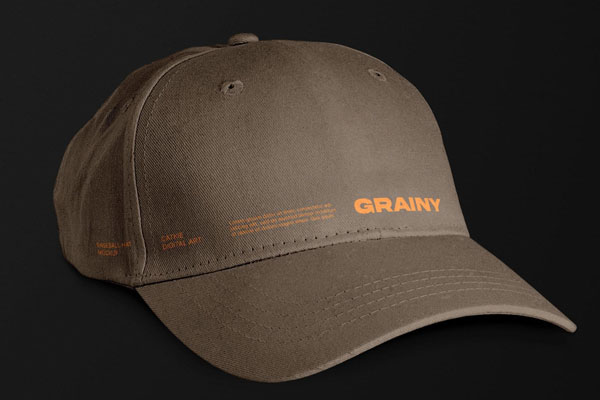 Free Side View Baseball Cap Mockup PSD Template