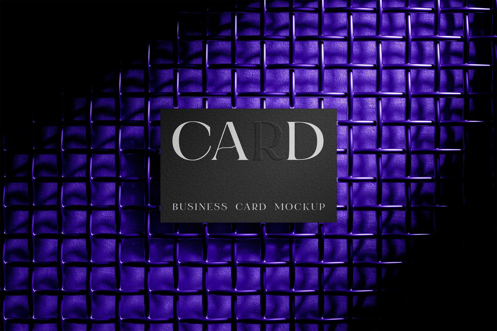 Free Urban Business Card Mockup PSD Template
