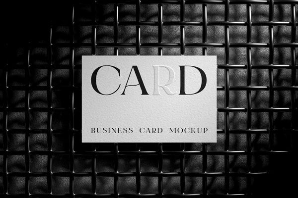 Free Urban Business Card Mockup PSD Template