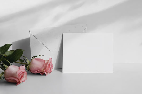 Free Valentines Card Set Mockups PSD Template