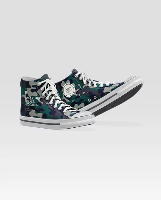 Free Amazing Shoes Mockups PSD Template