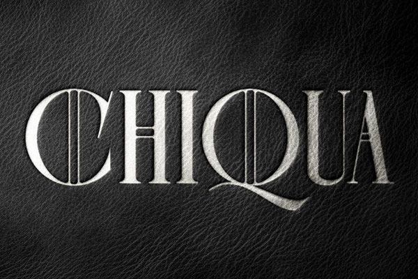 Free Black Elegant Leather Foiling Mockup / Text Effect PSD Template