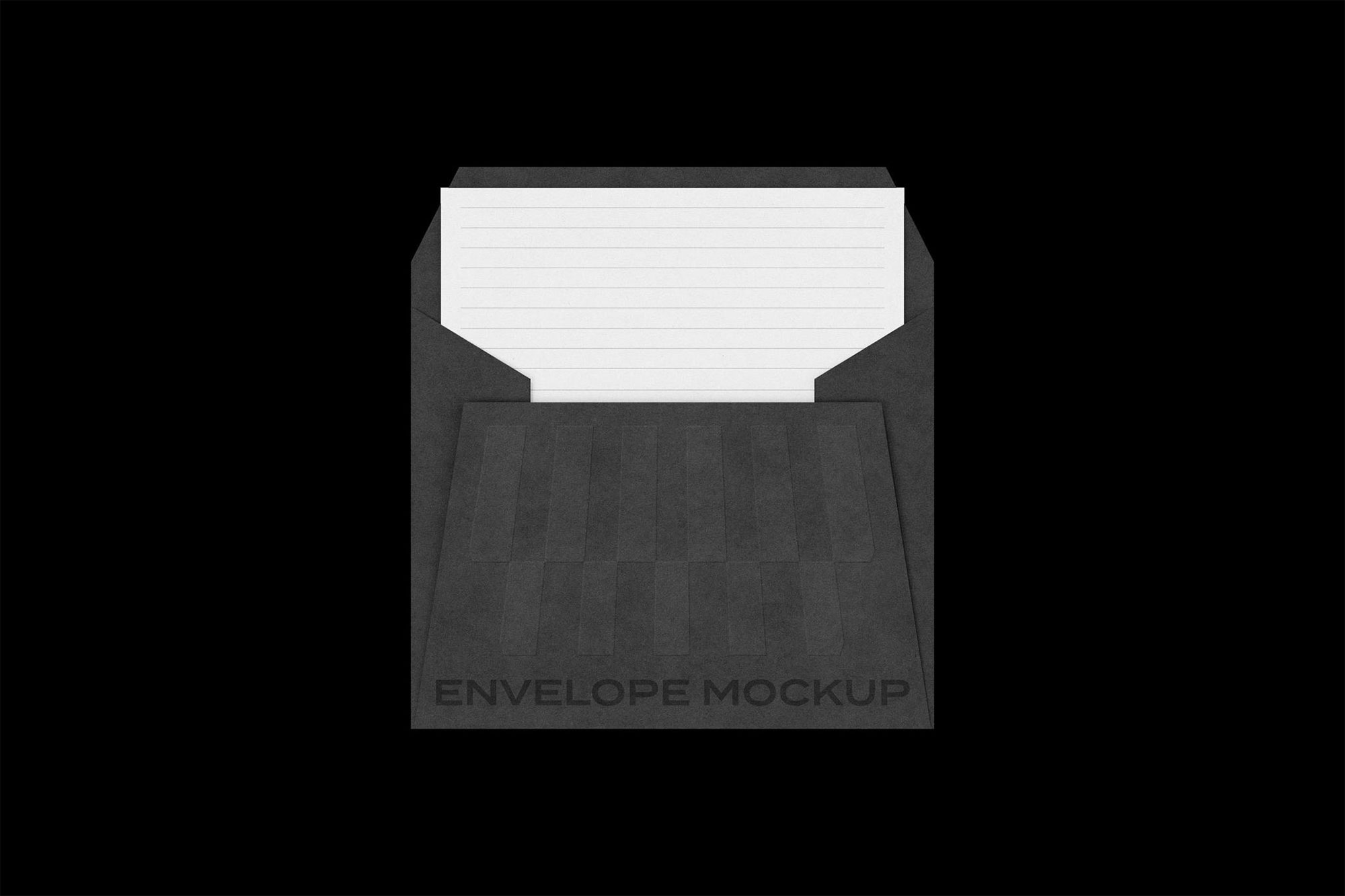 Free Open Envelope Mockup PSD Template