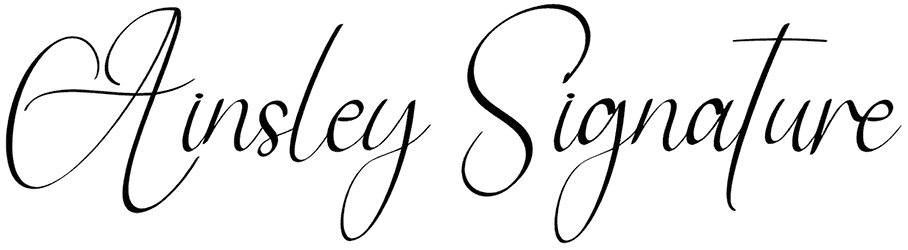 Ainsley Signature Font