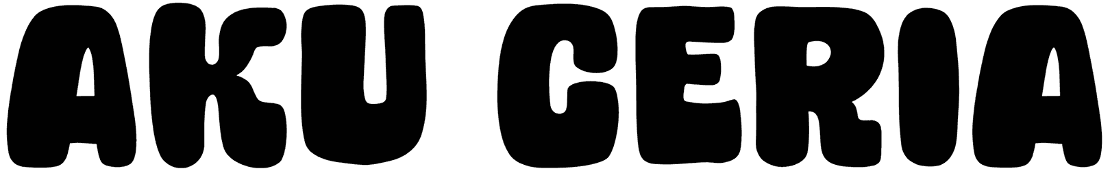 Aku Ceria Font