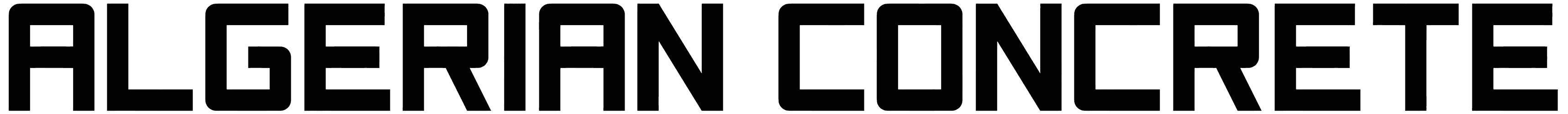 Algerian Concrete Font