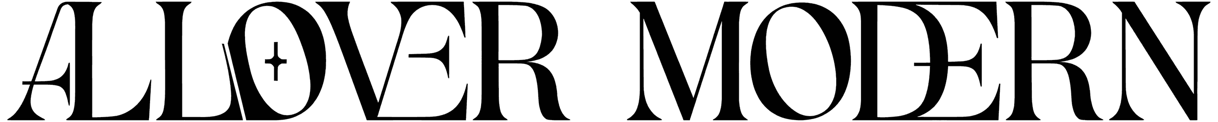 Allover Modern Font