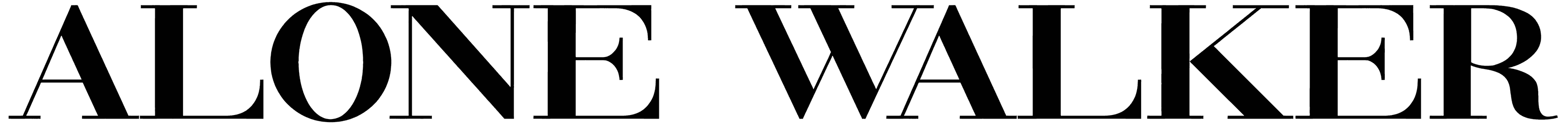 Alone Walker Font