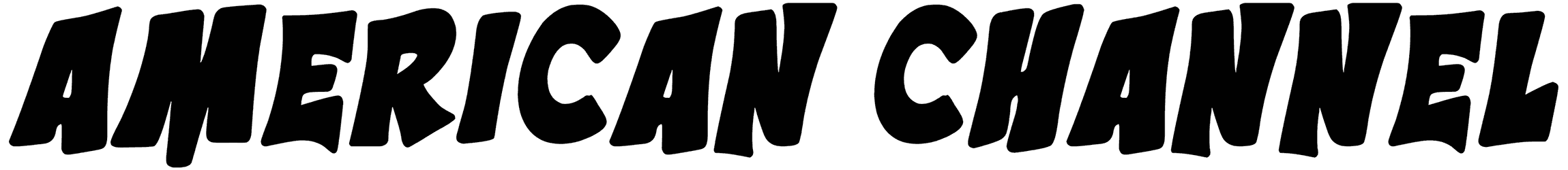 American Channel Font