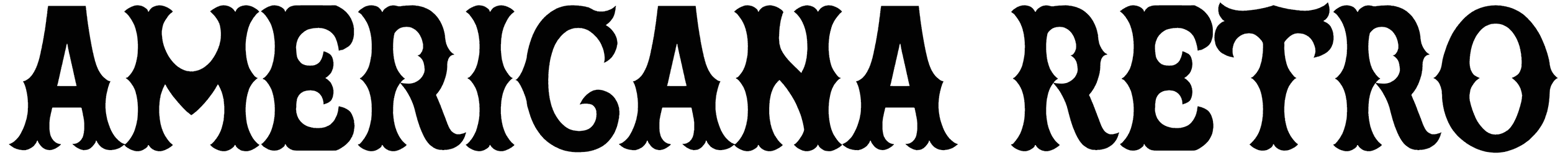 Americana Retro Font