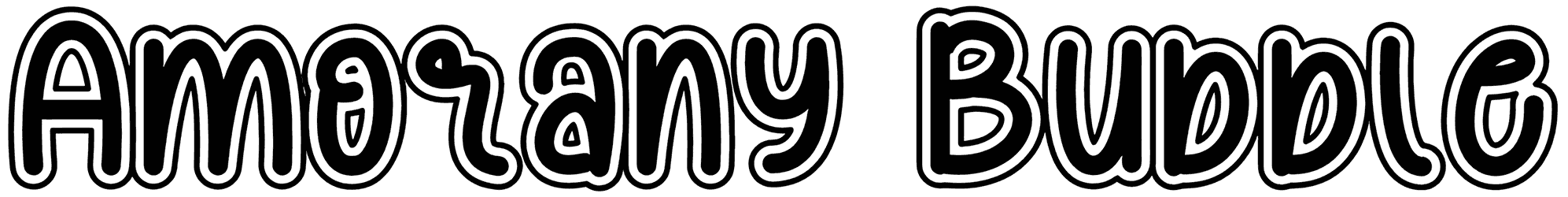 Amorany Bubble Font