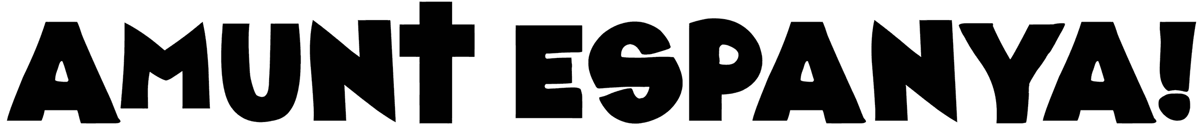 Amunt Espanya Font
