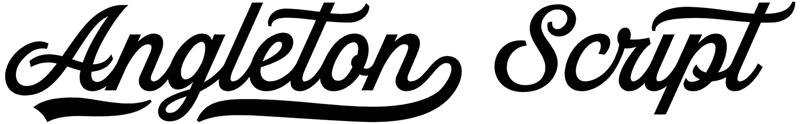 Angleton Script Font