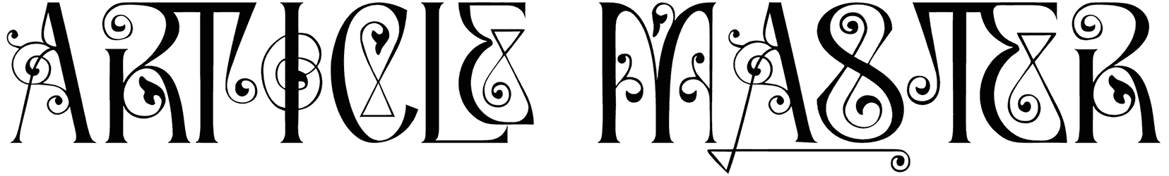 Article Master Font