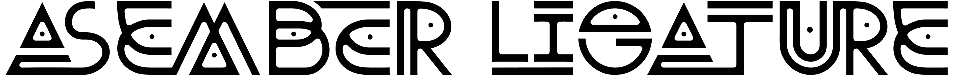 Asember Ligature Font