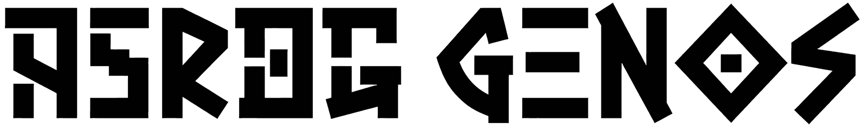 Asrog Genos Font