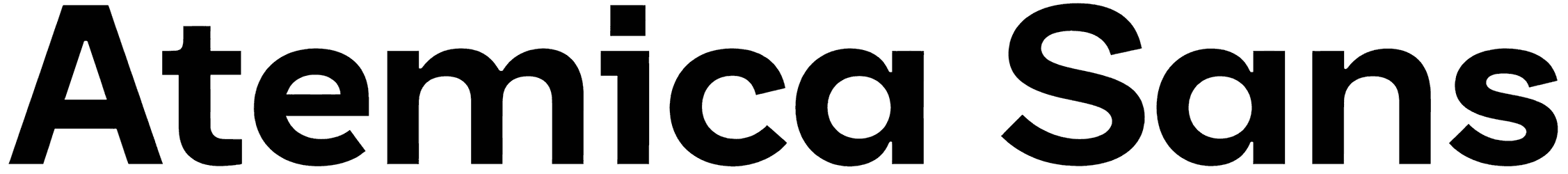Atemica Sans Font