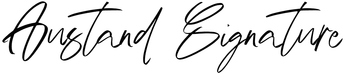 Austand Signature Font