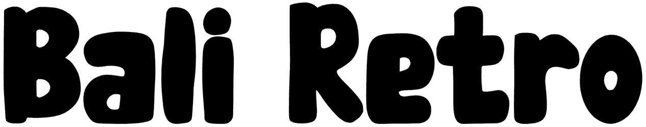 Bali Retro Font