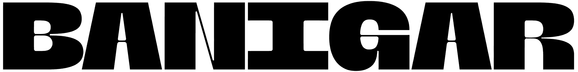 Banigar Font