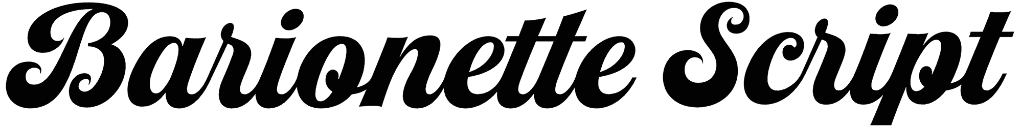 Barionette Script Font