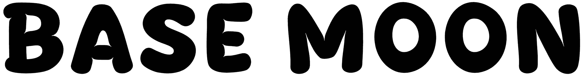 Base Moon Font