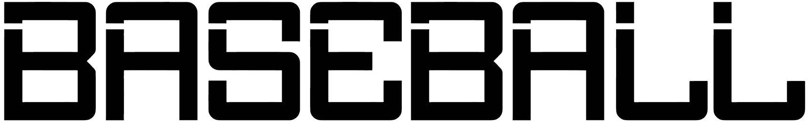 Baseball Font