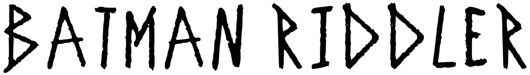 Batman Riddler Font