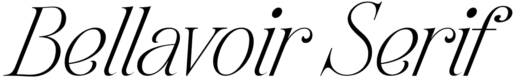 Bellavoir Serif Font