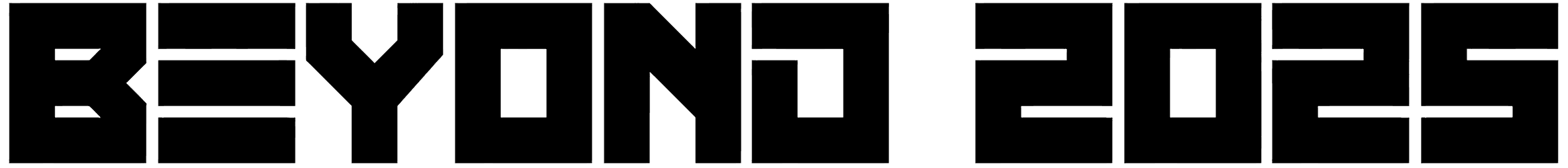 Beyond 2025 Font