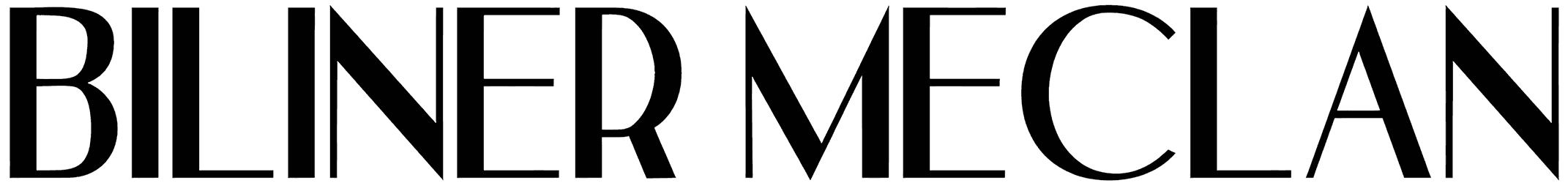 Biliner Meclan Font