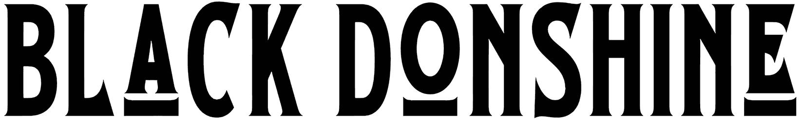 Black Donshine Font