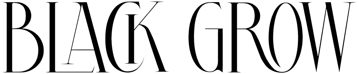Black Grow Font