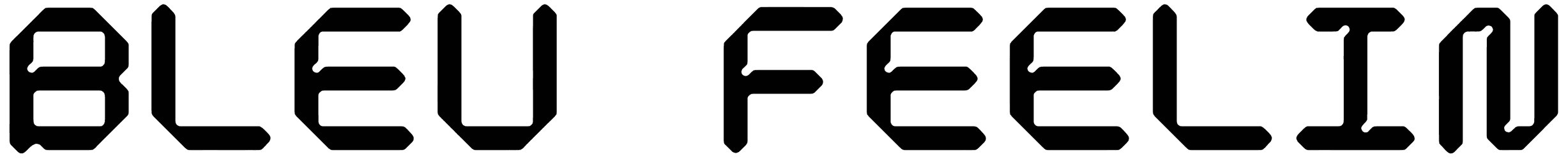 Bleu Feelin Font