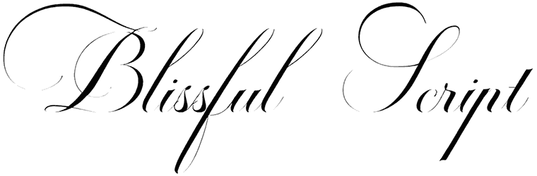 Blissful Script Font