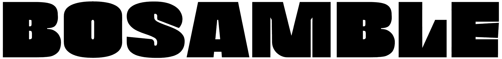 Bosamble Font