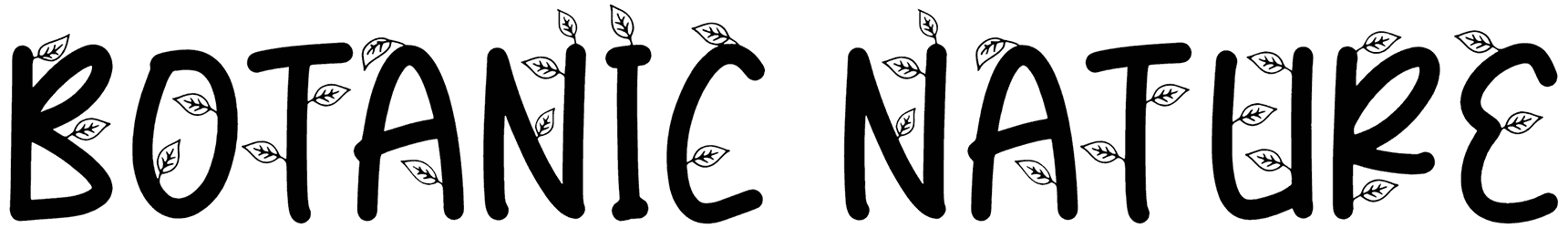 Botanic Nature Font