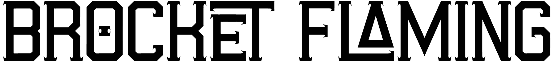 Brocket Flaming Font